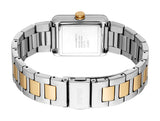 Esprit Ladies' Two-Tone Rectangular Bracelet Watch