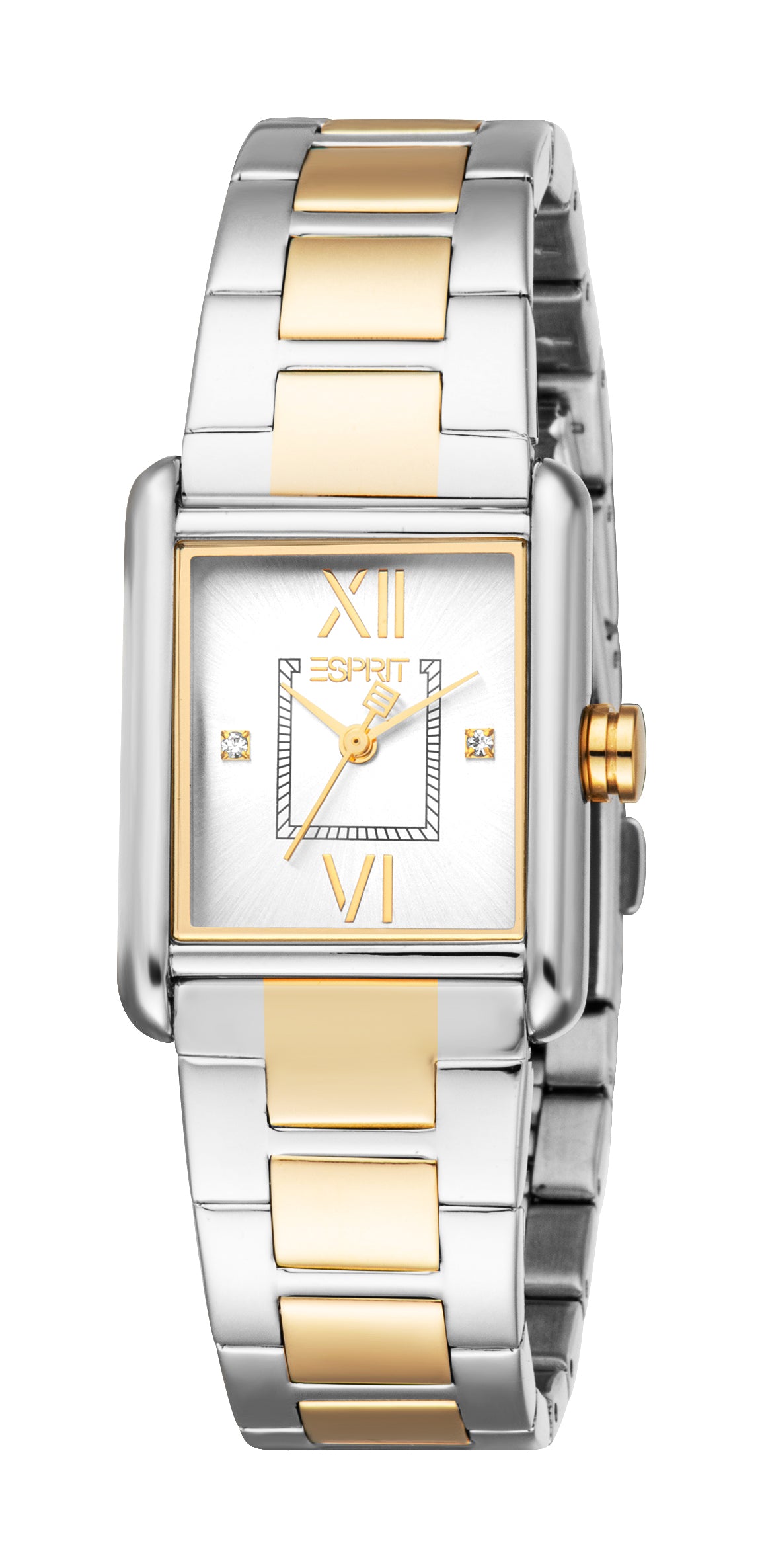 Esprit Ladies' Two-Tone Rectangular Bracelet Watch | Fashion Watches | GCC | Watch | Watches | Women | Womens | Womens Watches Esprit Ladies' Two-Tone Rectangular Bracelet Watch | Fashion Watches | GCC | Watch | Watches | Women | Womens | Womens Watches