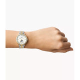 Fossil Women's Jacqueline Sun Moon Multifunction Two-Tone Stainless Steel Watch