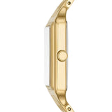 Fossil Women's Raquel Three-Hand Date Gold-Tone Stainless Steel Watch