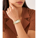 Fossil Women's Raquel Three-Hand Date Gold-Tone Stainless Steel Watch
