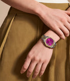 Fossil Scarlette Ladies Three-Hand Date Two-Tone Stainless Steel Watch