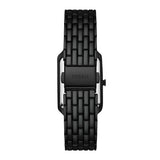 Fossil Raquel Ladies Three-Hand Date Black Stainless Steel Watch
