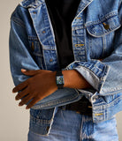 Fossil Raquel Ladies Three-Hand Date Black Stainless Steel Watch