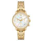 Fossil Neutra Ladies Chronograph Gold-Tone Stainless Steel Watch