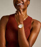 Fossil Neutra Ladies Chronograph Gold-Tone Stainless Steel Watch