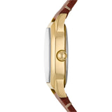 Fossil Harlow Ladies Three-Hand Medium Brown Leather Watch