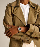 Fossil Scarlette Ladies Three-Hand Date Rose Gold-Tone Stainless Steel Watch