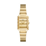 Fossil Raquel Women’s Gold Analog Watch with Brushed Bracelet