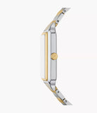 Fossil Raquel Sun Moon Multifunction Two-Tone Stainless Steel Watch