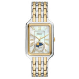 Fossil Raquel Sun Moon Multifunction Two-Tone Stainless Steel Watch