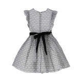 Elie Saab Kids Girl's Ivory & Black Dress