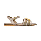 Elie Saab Kids Girl's Gold Sandal