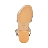 Elie Saab Kids Girl's Gold Sandal