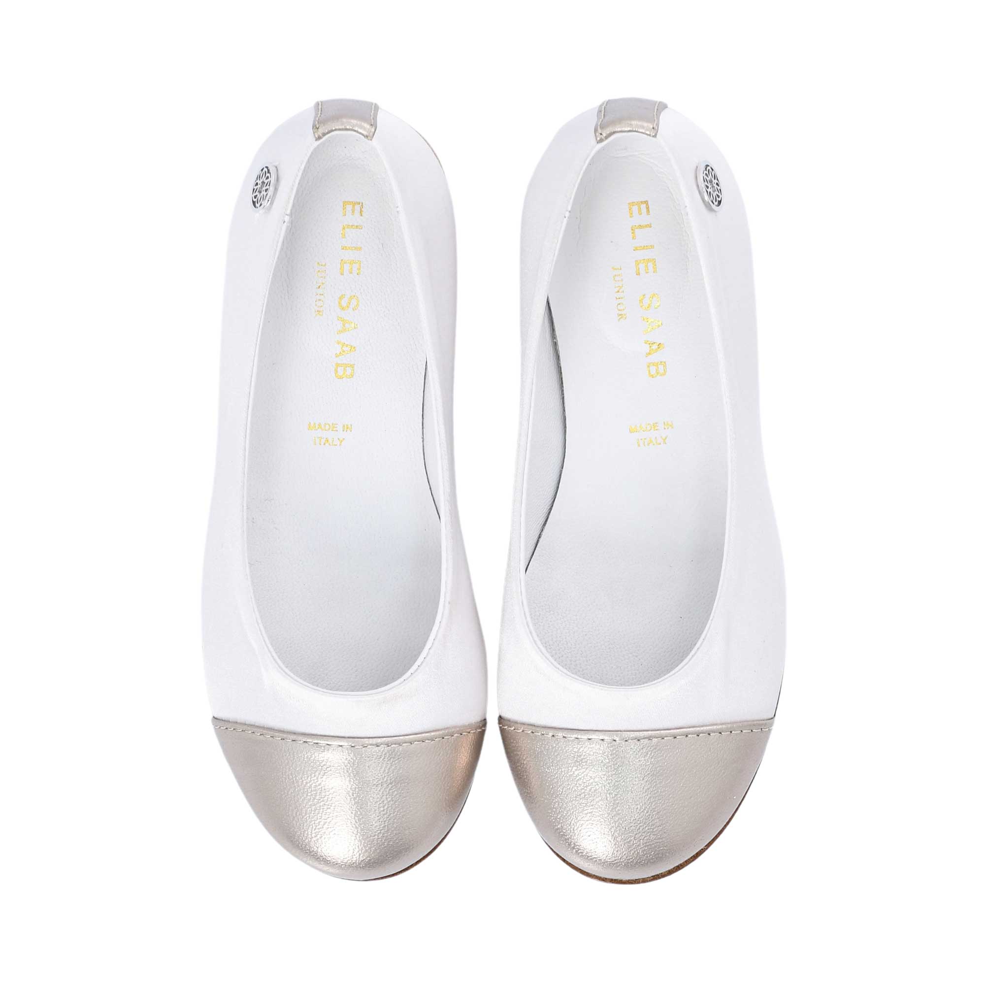 Elie Saab Kids Girl's White & Gold Ballerina | Ballerina | Ballet Shoes | GCC | Kids and Teens | Kids and Teens Ballerinas | Kids and Teens Girl Ballerinas | Kids and Teens Shoes | Kids Fashion | Kids Girls (3 YRS -16 YRS) | Kids Teen Collection Elie Saab Kids Girl's White & Gold Ballerina | Ballerina | Ballet Shoes | GCC | Kids and Teens | Kids and Teens Ballerinas | Kids and Teens Girl Ballerinas | Kids and Teens Shoes | Kids Fashion | Kids Girls (3 YRS -16 YRS) | Kids Teen Collection