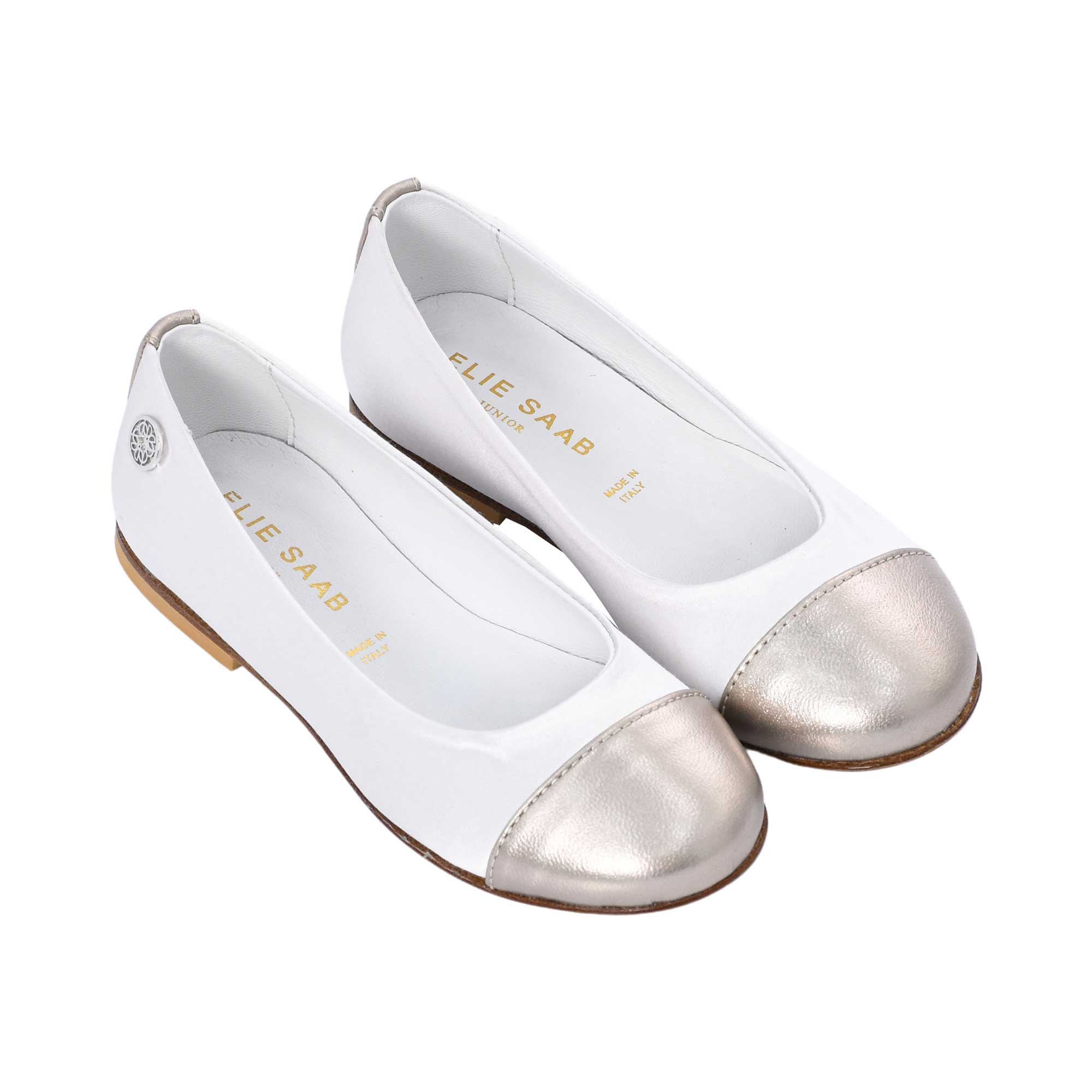 Elie Saab Kids Girl's White & Gold Ballerina | Ballerina | Ballet Shoes | GCC | Kids and Teens | Kids and Teens Ballerinas | Kids and Teens Girl Ballerinas | Kids and Teens Shoes | Kids Fashion | Kids Girls (3 YRS -16 YRS) | Kids Teen Collection Elie Saab Kids Girl's White & Gold Ballerina | Ballerina | Ballet Shoes | GCC | Kids and Teens | Kids and Teens Ballerinas | Kids and Teens Girl Ballerinas | Kids and Teens Shoes | Kids Fashion | Kids Girls (3 YRS -16 YRS) | Kids Teen Collection