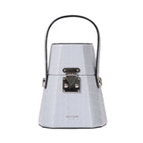 Yese Studio Women's Cris Dust Blue Long Crossbody Bag ,Size : 18cm X 15cm X 7cm