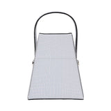Yese Studio Women's Cris Dust Blue Long Crossbody Bag ,Size : 18cm X 15cm X 7cm