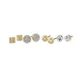 Buckley London 4Pcs Ladies Earring Pack- Gold