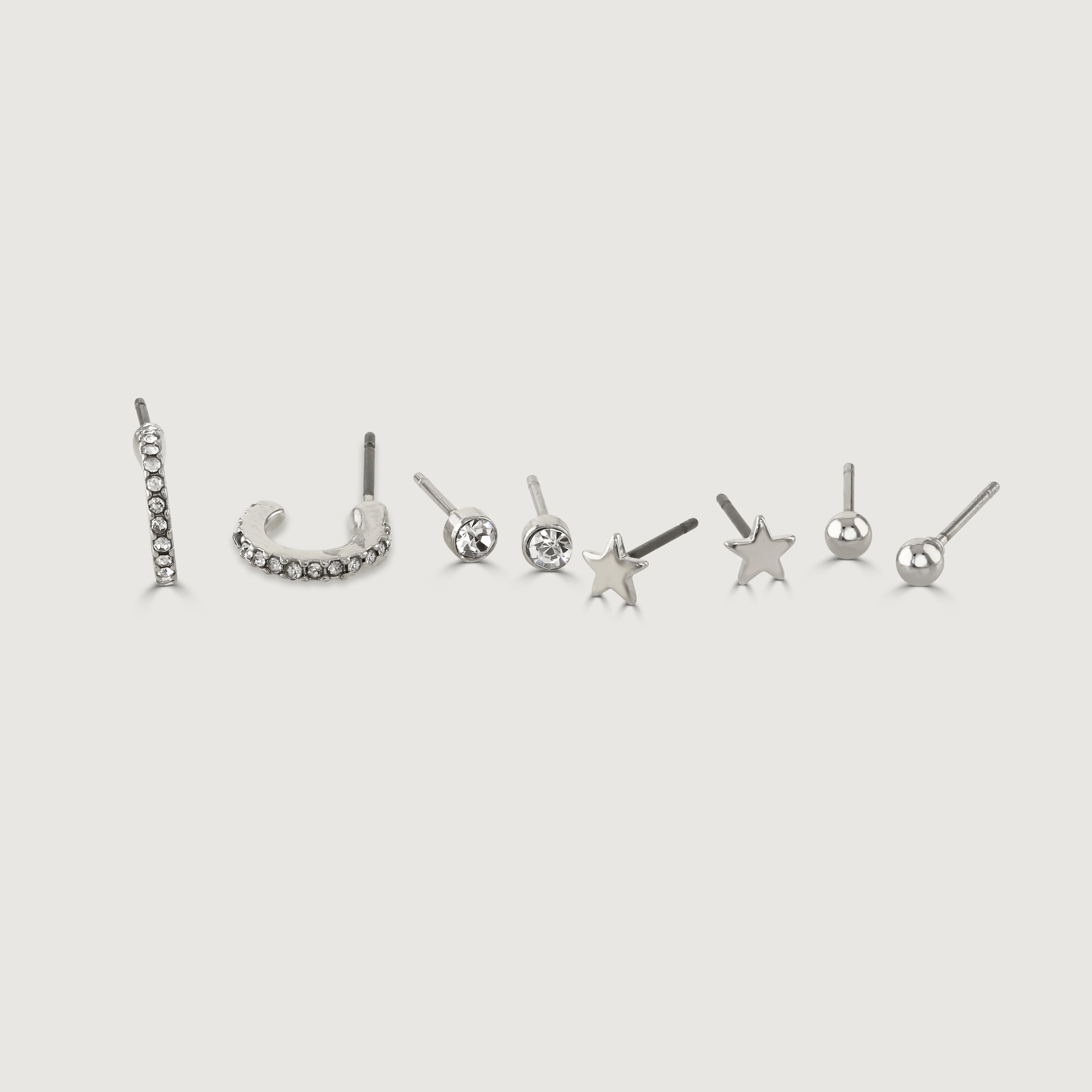 Buckley London Set Of 4 Imitation Rhodium EarringsImitation Rhodium | Accessories | departure-to-desk | Earrings | Fashion Jewellery | Women | Women Earrings | Womens Buckley London Set Of 4 Imitation Rhodium EarringsImitation Rhodium | Accessories | departure-to-desk | Earrings | Fashion Jewellery | Women | Women Earrings | Womens