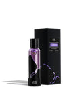M.INT Eternal Love Eau de Parfum 75ml bottle with purple glass, black base, and flowing wave design, reflecting a romantic and elegant fragrance style, Shop the Latest Online.