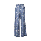 Eleventy Women's Floral Embroidered Trouser