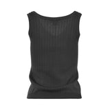 Eleventy Women's Ribbed V-Neck Sleeveless Top