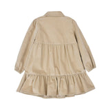 Eleventy Kids Girl's Beige Corduroy Button-Down Dress – Shop Online Today