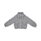 Eleventy Kids Girl's Grey Jacket