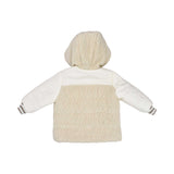 Eleventy Kids Girl’s Ivory Quilted Hooded Jacket – Shop Now Online