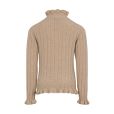 Eleventy Kids Girl’s Beige Sweater – Available for Online Purchase