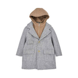 Eleventy Kids Grey/Beige Jacket with Hood – Shop the Latest Online