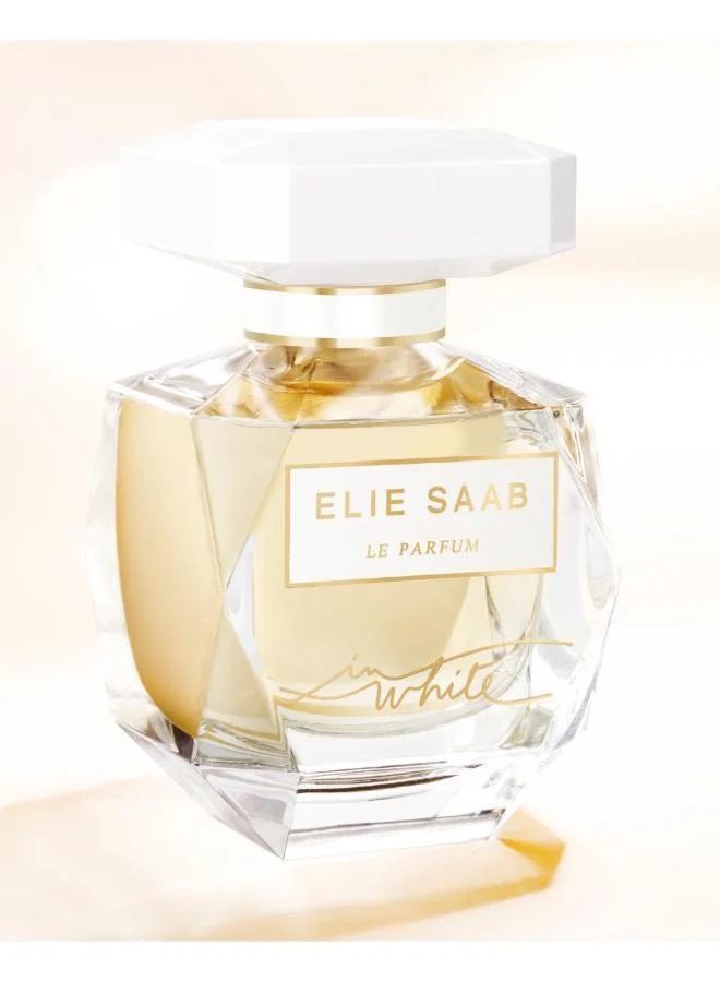 Elie Saab Le Parfum In White EDP - 50ml Elie Saab perfume bottle on a light background