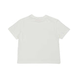 Elisabetta Franchi girls white back  view T-shirt  casual Wear – Find Online Today