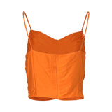 A0251004 طقم تنورة وشال زيتوني XS SS26