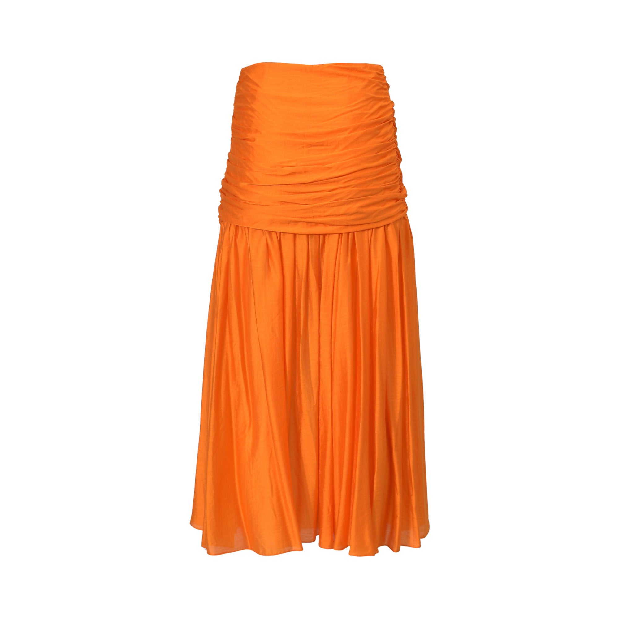 A0251004 طقم تنورة وشال زيتوني XS SS26