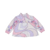 Close-up back view of the Emilio Pucci Multicolor Jacket.