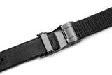 Samsonite AAMIR II Biz Auto Plate 03 Black Leather Belt