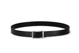 Samsonite AAMIR II BIZ PIN Plate 04 Black Leather Belt