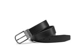 Samsonite AAMIR II Biz Ctr Arc Black Leather Belt