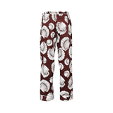 Fable and Eve  Battersea Shell Brown Print Long Sleeve Pyjama Set