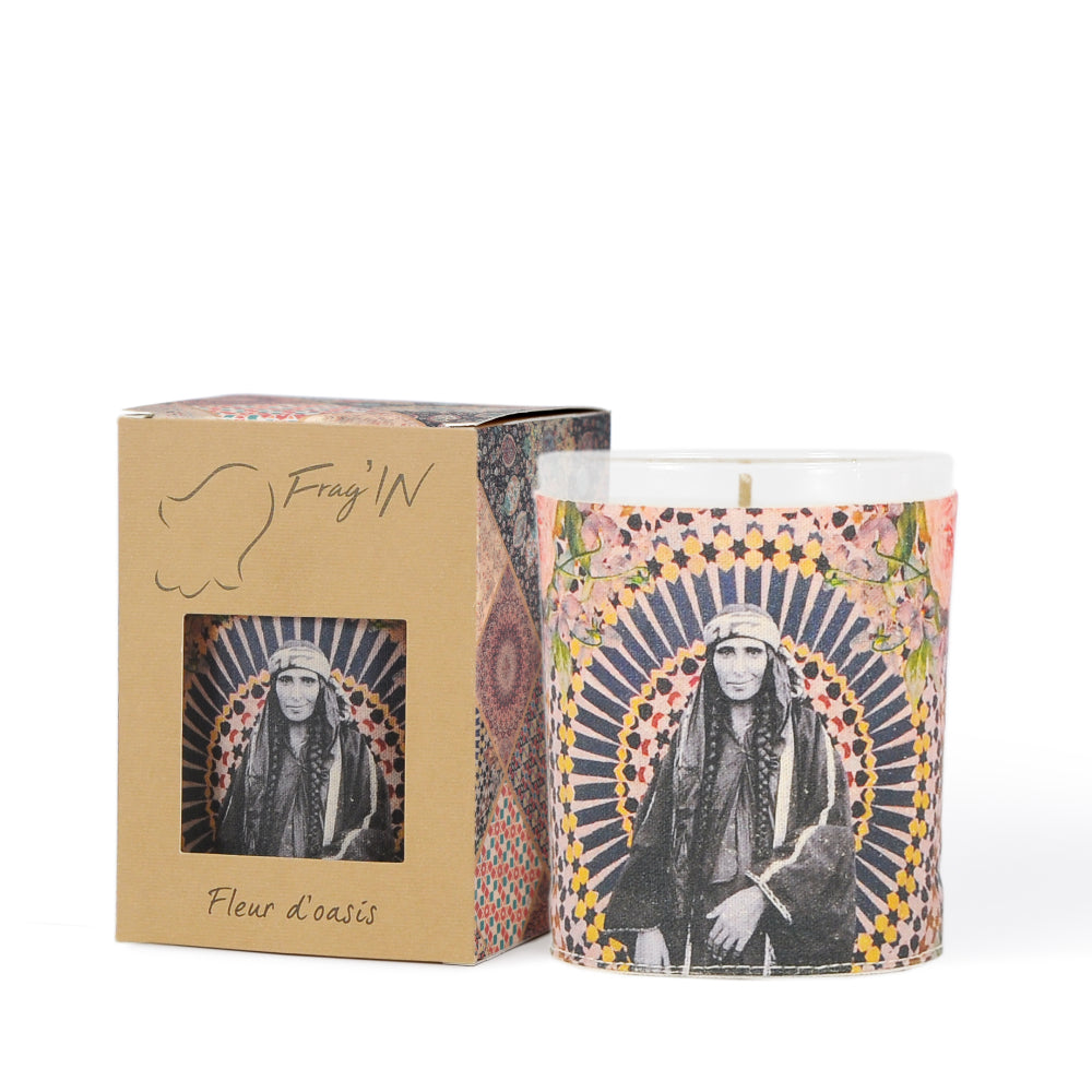 Frag In Scented Candle Fleur D'Oasis 190g | Beauty | Beauty Fragrances | Beauty Fragrances Home fragrance | New Brand | Spring Festival Frag In Scented Candle Fleur D'Oasis 190g | Beauty | Beauty Fragrances | Beauty Fragrances Home fragrance | New Brand | Spring Festival