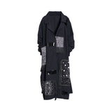 Fahm Women's Fashionable Black Dress, Free Size