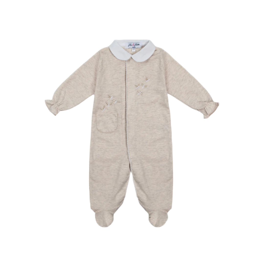 Jules & Juliette Paris Beige FLIGHTY Baby Pyjama Cotton Embroidered | GCC | New Born | New Born Babysuits | New Born Boy Babysuits | New Born Girl (0M - 9M) | New Born Girl Babysuits | New Born Girl Sleepwear Jules & Juliette Paris Beige FLIGHTY Baby Pyjama Cotton Embroidered | GCC | New Born | New Born Babysuits | New Born Boy Babysuits | New Born Girl (0M - 9M) | New Born Girl Babysuits | New Born Girl Sleepwear