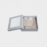 Jules & Juliette Paris FLIGHTY Baby Beige Gift Set of 3 pcs, Pyjama & Blanket & Hat
