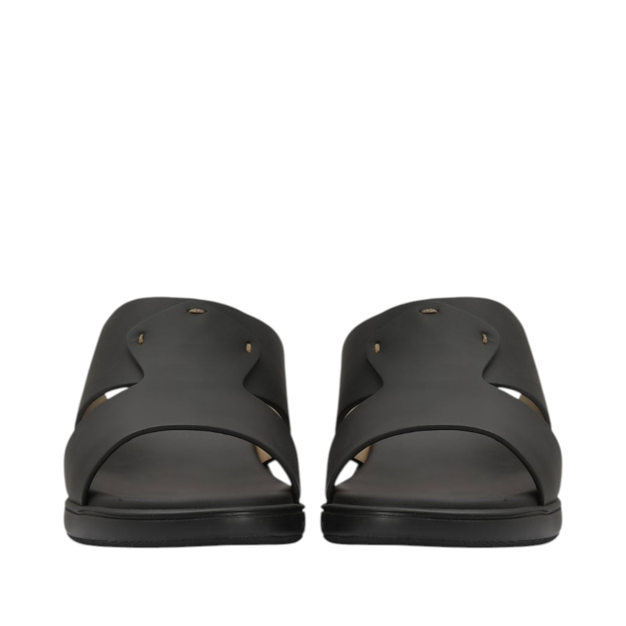 Fares Kids Boy's Junior Gommato Open-Toe Arabic Black Sandals