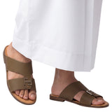 Fares Men's Leather Arabian Comfort Sandal