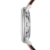 Fossil Men's Neutra Chronograph Brown Leather Watch