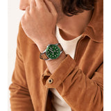 Fossil Men's Blue Dive Three-Hand Date Tan LiteHide™ Leather Watch