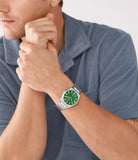 Fossil Everett Three-Hand Date Stainless Steel Watch